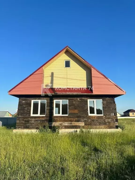 Дом в Челябинская область, Аргаяшский район, Аязгуловское с/пос, д. ... - Фото 0