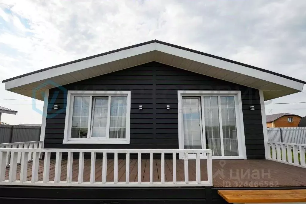 Дом в Омская область, Омский район, с. Пушкино, Русский Стиль кп ул. ... - Фото 2