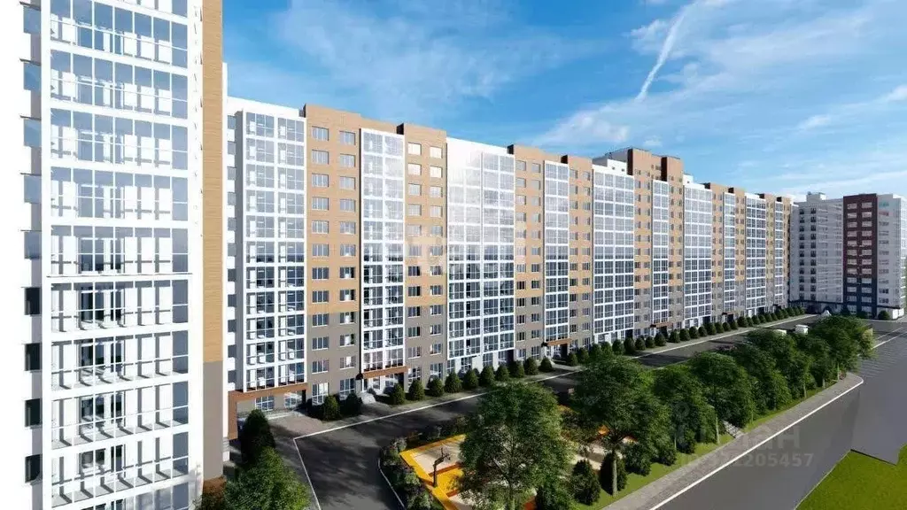 1-к кв. Калужская область, Калуга пер. Баррикад, 5 (41.3 м) - Фото 2