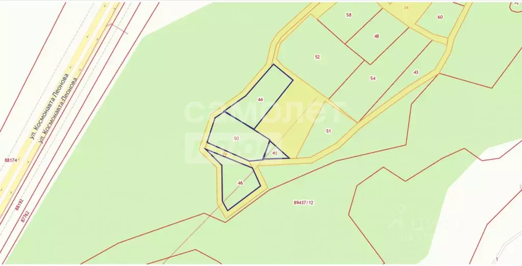 Участок в Пермский край, Пермь ул. Космонавта Леонова (27.87 сот.) - Фото 0