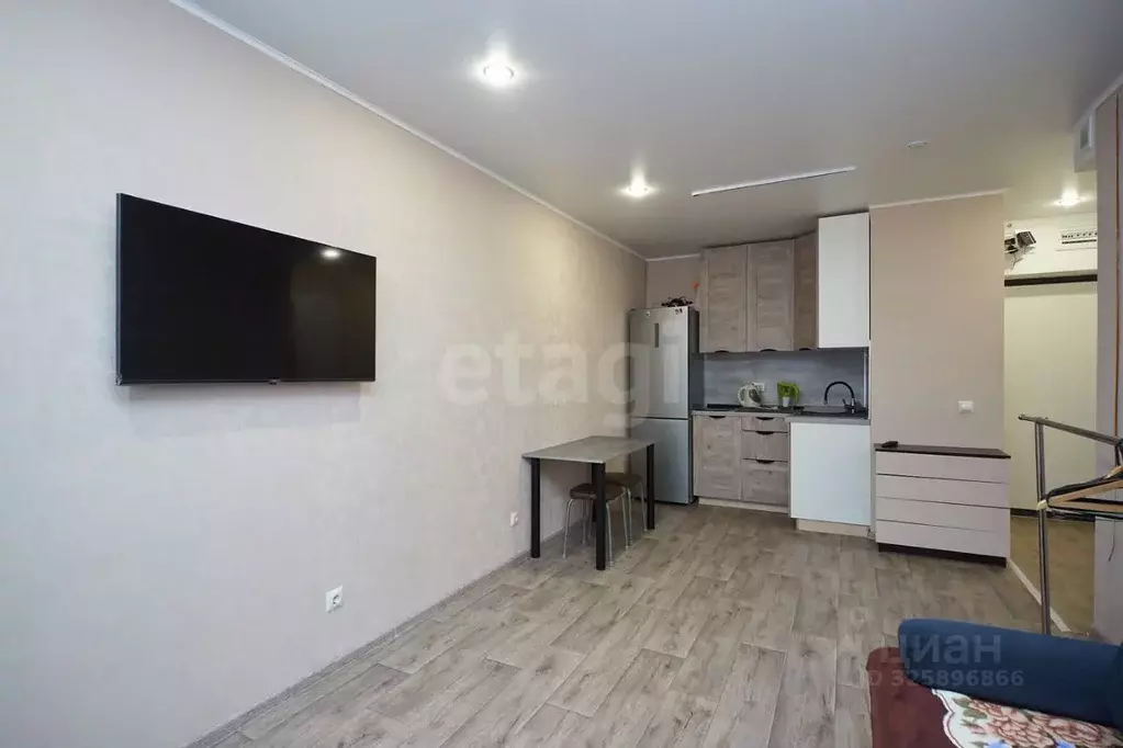 Студия Тюменская область, Тюмень ул. Первооткрывателей, 2 (25.0 м) - Фото 2