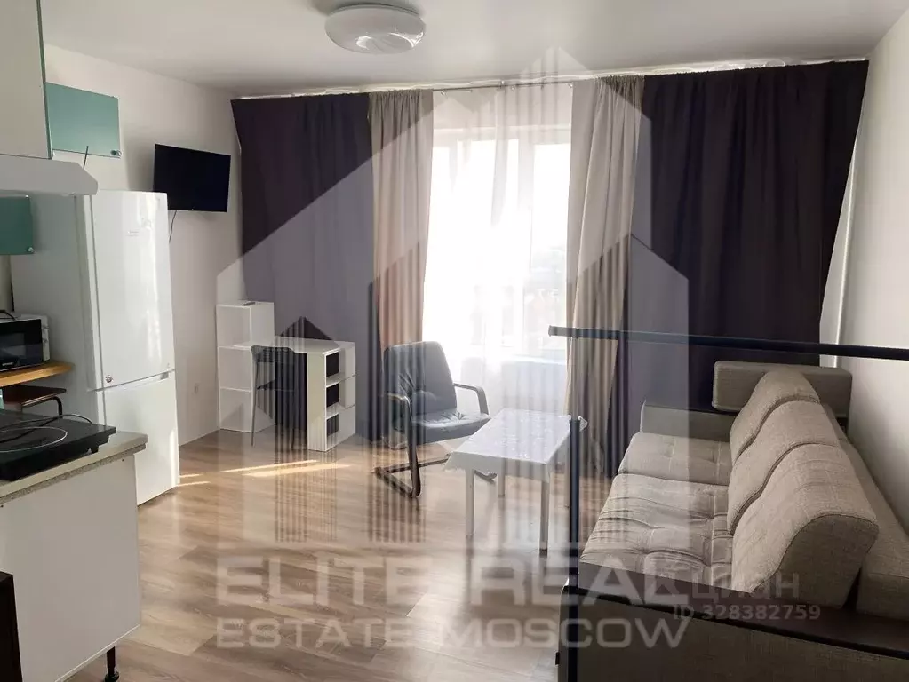 Студия Москва Десеновское поселение, ул. 3-я Нововатутинская, 2 (27.6 ... - Фото 1