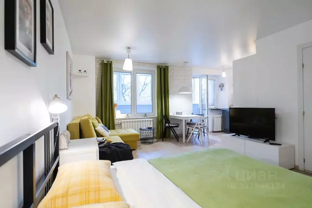 Студия Москва ул. Космонавтов, 10К2 (38.0 м) - Фото 2