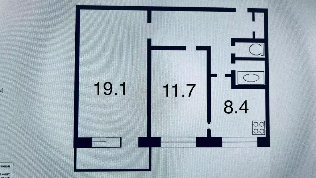 2-к кв. Москва Цимлянская ул., 16 (52.0 м) - Фото 1