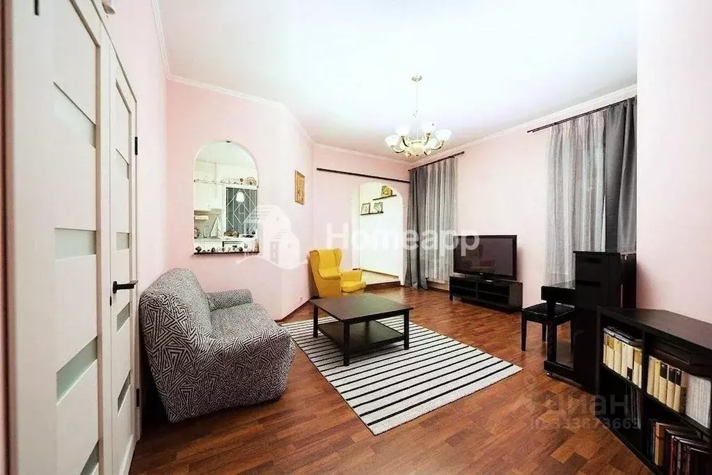 Квартира, 3 комнаты, 101.7 м - Фото 1