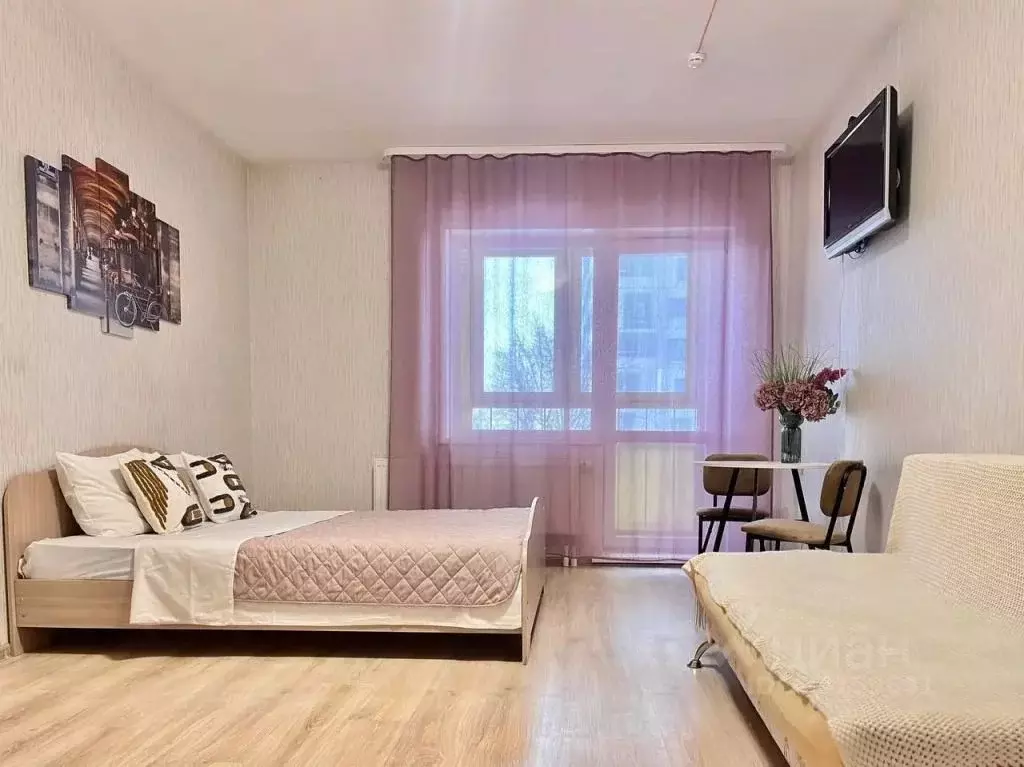 1-к кв. Пермский край, Пермь ул. Революции, 48А (35.0 м) - Фото 1