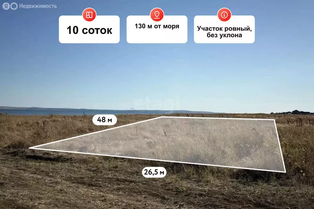 Участок в Темрюкский район, Запорожское сельское поселение, посёлок ... - Фото 1