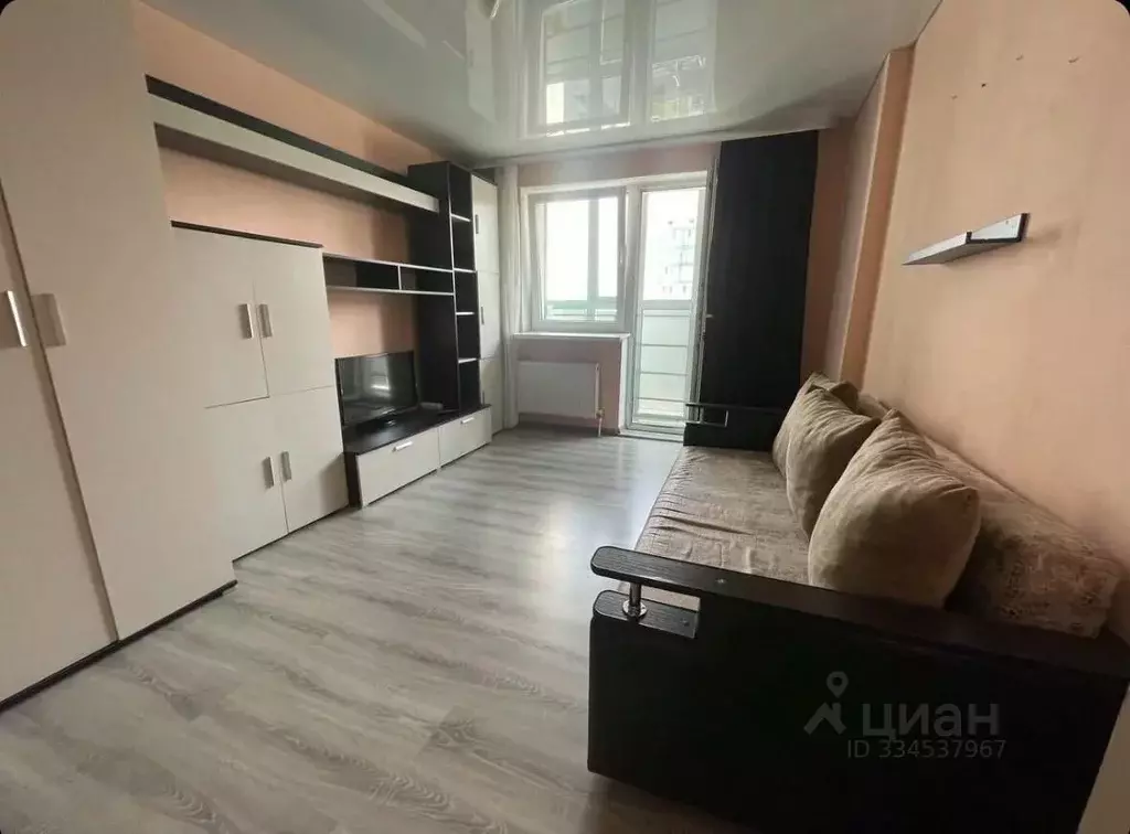 1-к кв. Башкортостан, Уфа ул. Машинистов, 8 (34.2 м) - Фото 1