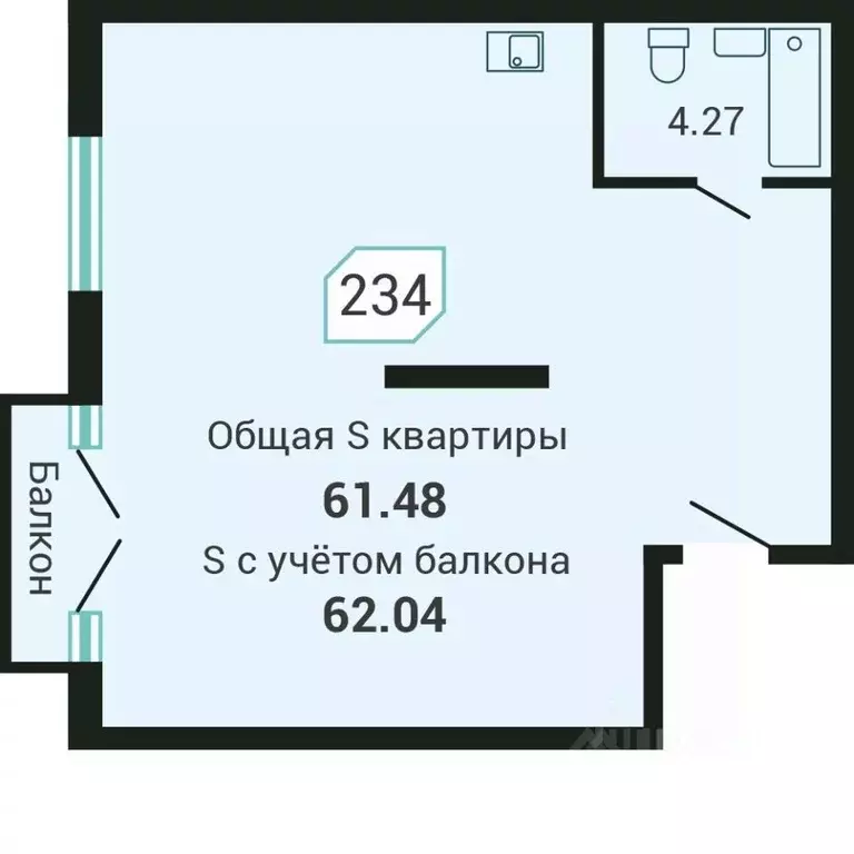 2-к кв. Приморский край, Владивосток Санаторная мкр, ул. Третья, 7 ... - Фото 1