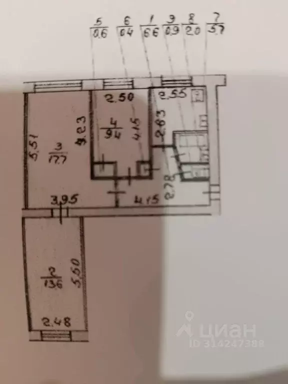3-к кв. Новгородская область, Великий Новгород Большая Московская ул., ... - Фото 0