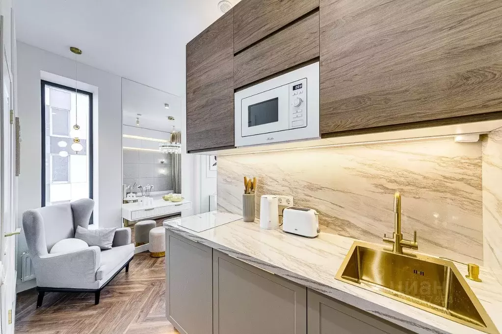 1-к кв. Москва Шмитовский проезд, 39к8 (20.0 м) - Фото 1