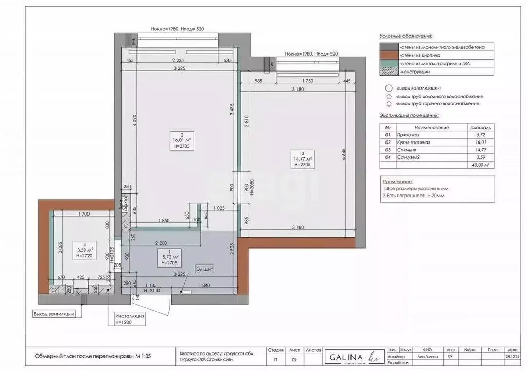 1-к кв. Иркутская область, Иркутск Култукская ул., 16 (41.4 м) - Фото 2