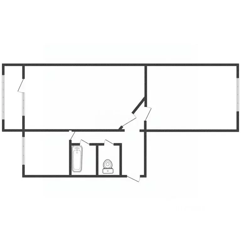 2-к кв. Белгородская область, Белгород ул. Железнякова, 13 (44.0 м) - Фото 1