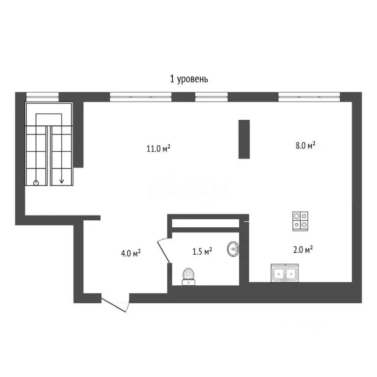 3-к кв. Тюменская область, Тюмень ул. Николая Машарова, 4 (105.0 м) - Фото 1