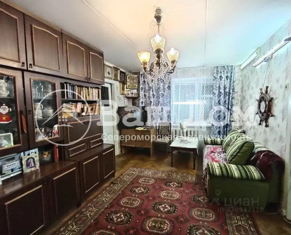 2-к кв. Мурманская область, Североморск ул. Ломоносова, 15 (44.9 м) - Фото 1