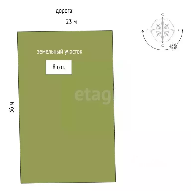 Участок в Тюменская область, Тюменский муниципальный округ, с. Кулига ... - Фото 2