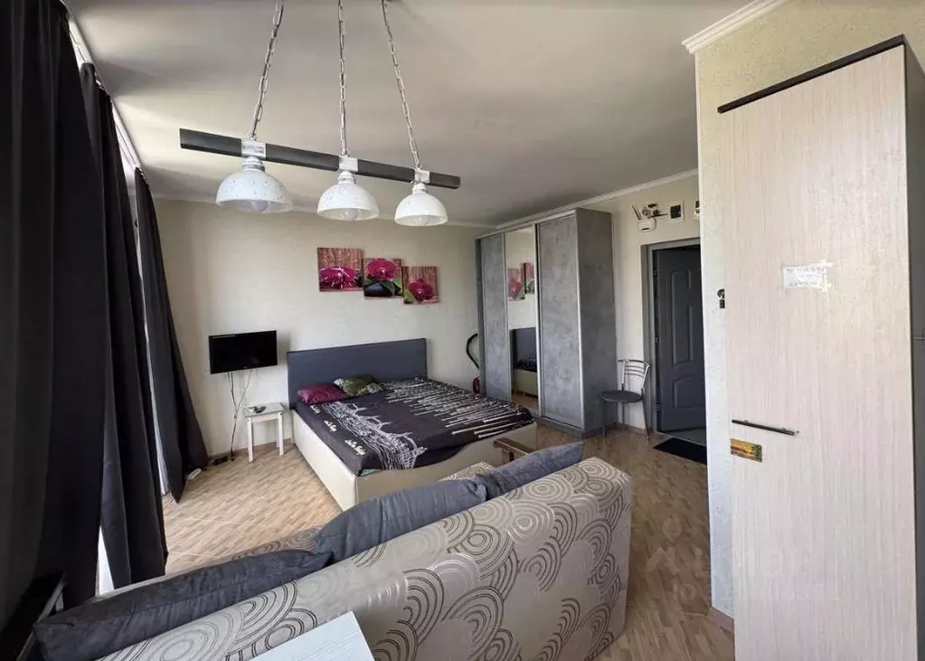 Студия Краснодарский край, Сочи Мамайка мкр, ул. Крымская, 81 (23.8 м) - Фото 1