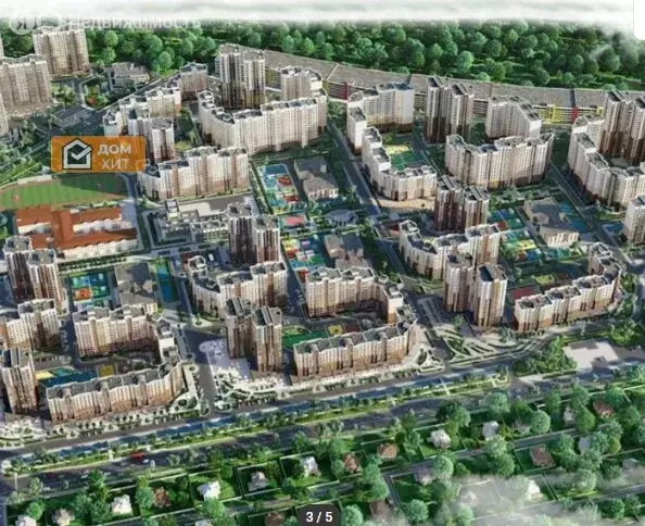 2-комнатная квартира: село Мирное, улица Крымской Весны, 4к1А (61 м) - Фото 0