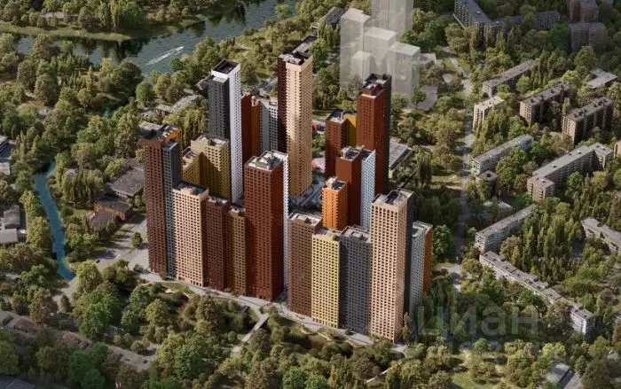 1-к кв. Москва Строительный проезд, 9 (34.0 м) - Фото 0