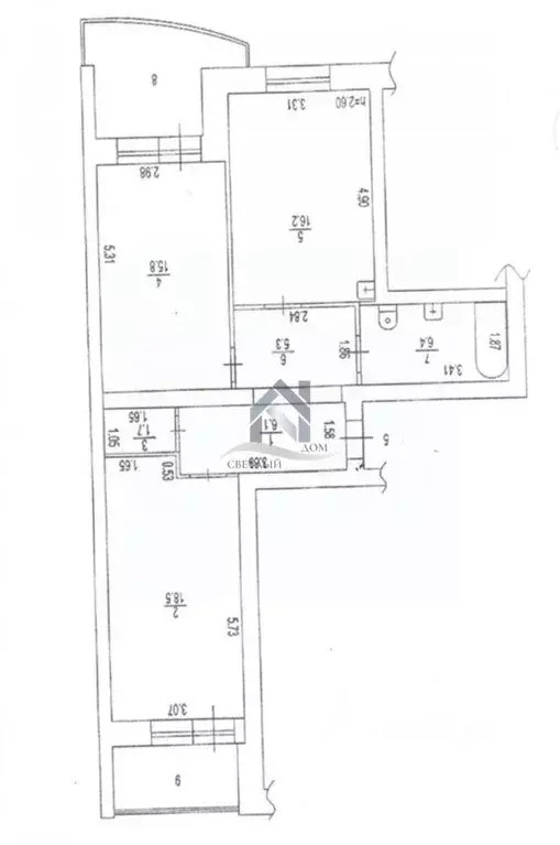 2-к кв. Алтайский край, Барнаул тракт Павловский, 293 (70.0 м) - Фото 2
