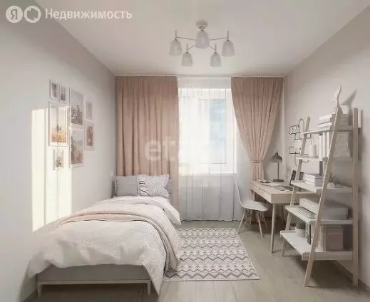 Квартира-студия: Пермь, улица Сергея Есенина, 22 (29.2 м) - Фото 2