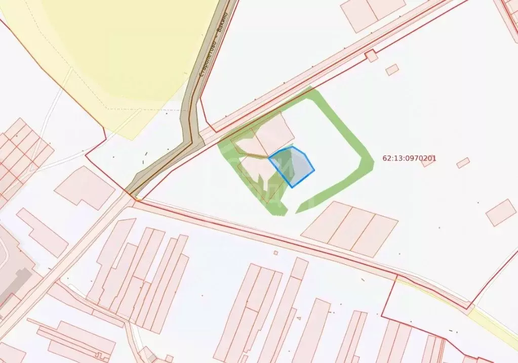 Участок в Рязанская область, Рыбновский район, Чурилковское с/пос, с. ... - Фото 2