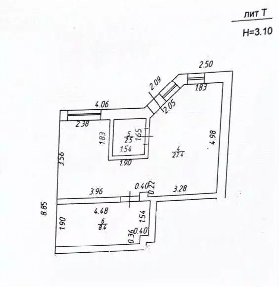 2-к кв. Краснодарский край, Анапа ул. 40 лет Победы, 3с18 (38.3 м) - Фото 2