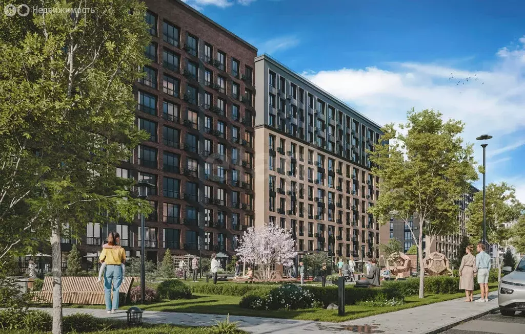 1-комнатная квартира: Тула, улица 156-го Полка НКВД, 20 (39.95 м) - Фото 2