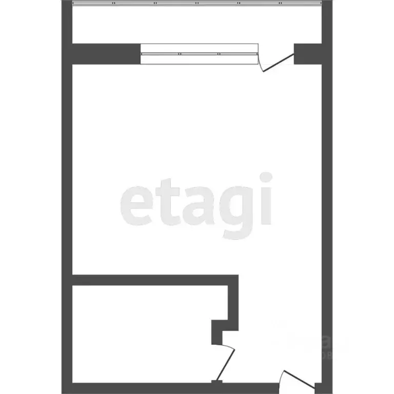 1-к кв. Томская область, Томск Алтайская ул., 24 (33.0 м) - Фото 1