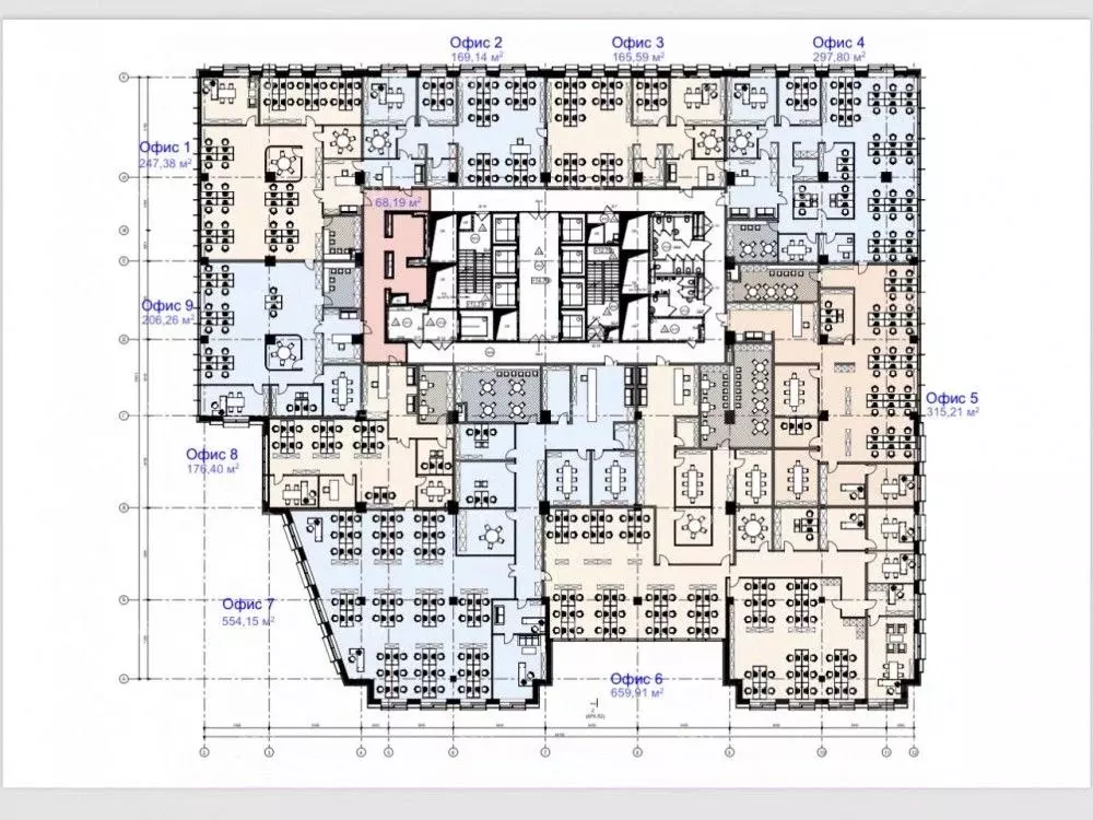 Офис в Москва 2-я Брестская ул., 48 (206 м) - Фото 1