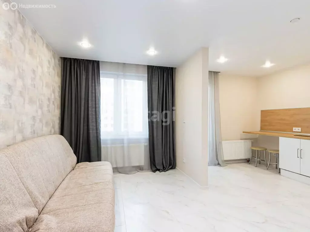Квартира-студия: Патрушева, улица Петра Ершова, 10 (23.15 м) - Фото 1