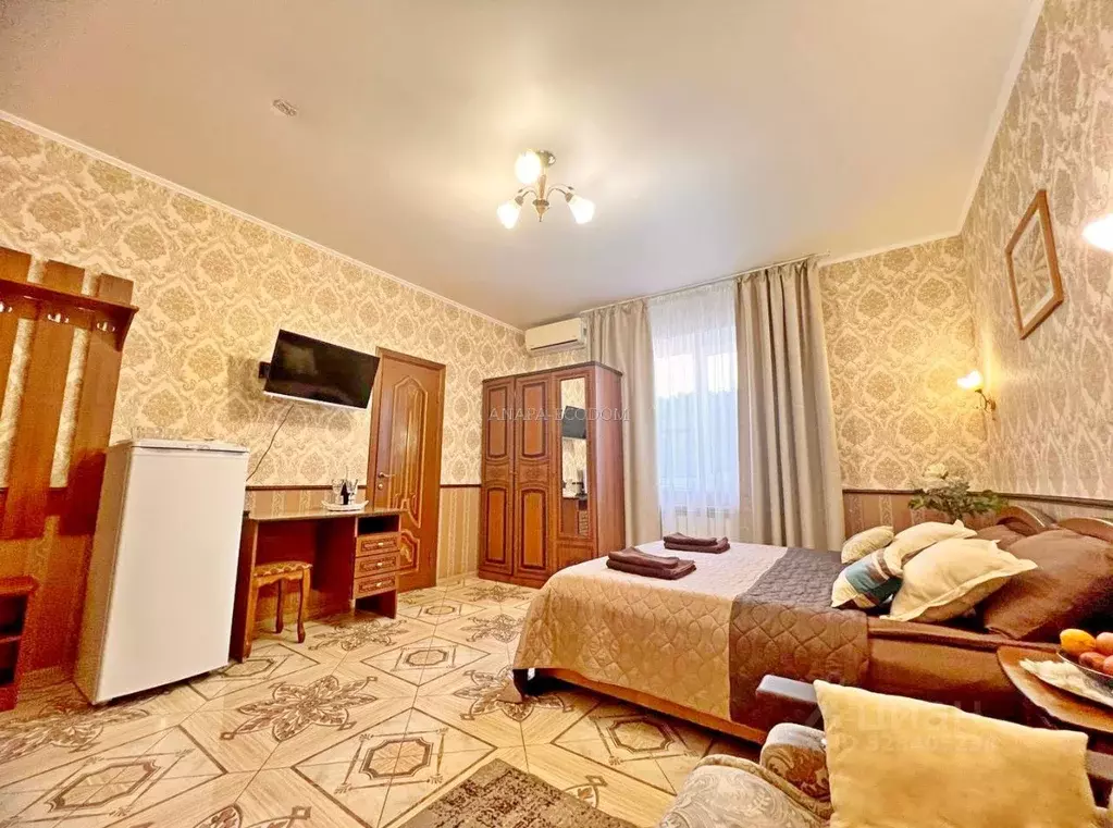 Студия Краснодарский край, Анапа ул. Самбурова, 46 (25.0 м) - Фото 1