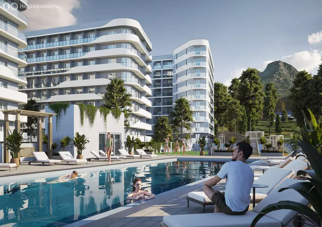 Квартира-студия: Республика Крым, муниципальный округ Ялта, посёлок ... - Фото 2