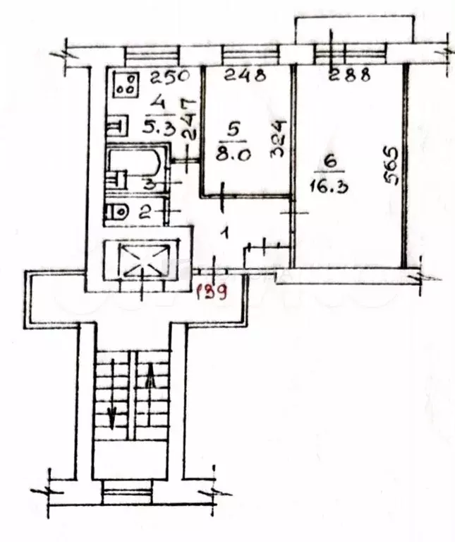 2-к. квартира, 40,3 м, 8/9 эт. - Фото 0