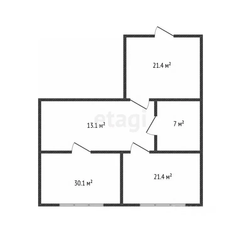 2-к кв. Дагестан, Махачкала ул. Керимова, 15Б/8 (94.0 м) - Фото 1