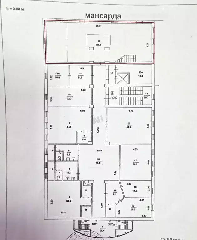 Офис в Москва ул. Казакова, 6С1 (150 м) - Фото 2