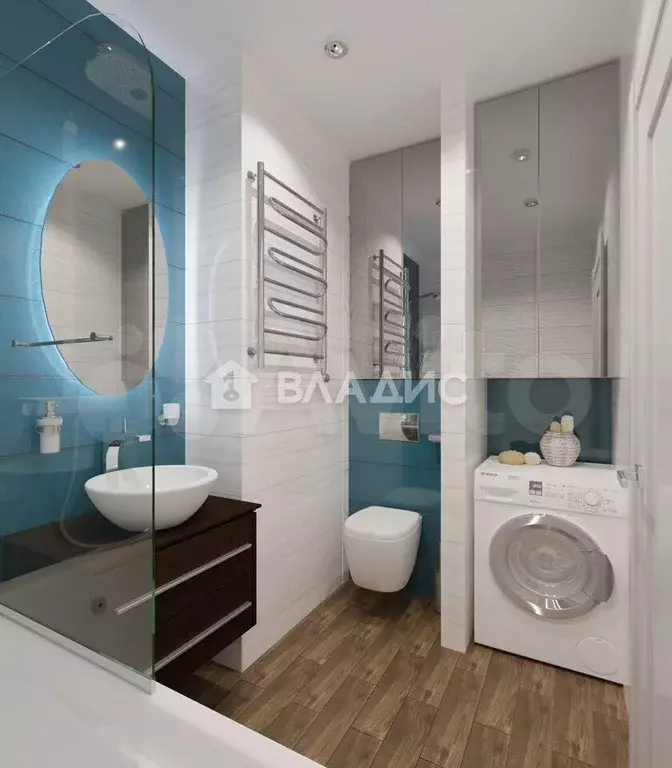 2-к. квартира, 52,5 м, 13/22 эт. - Фото 1