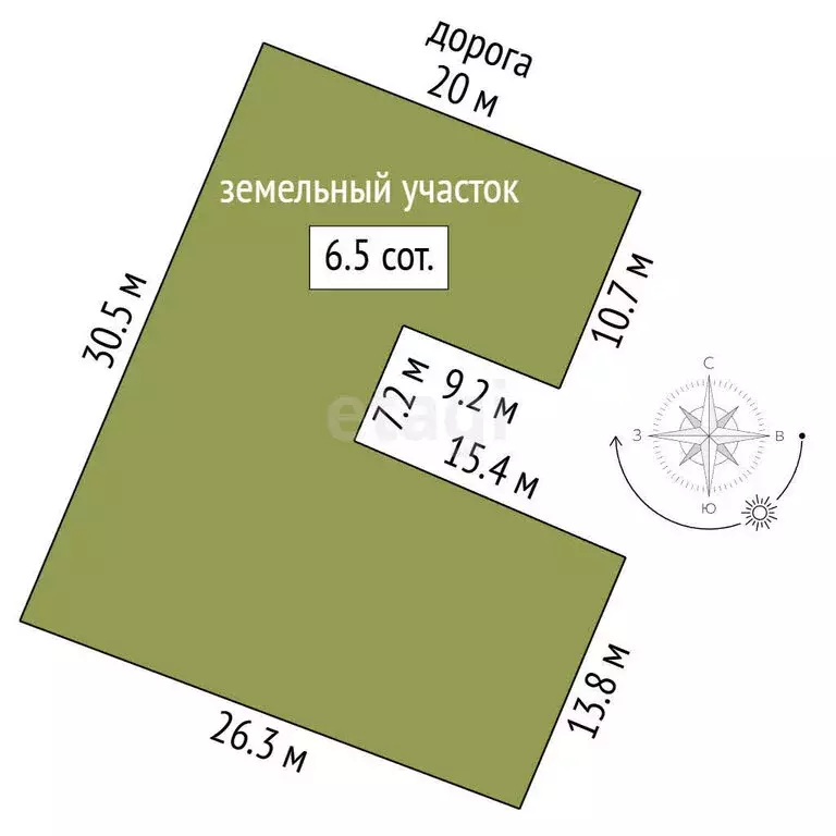 Участок в Пионерское, Монетная улица (6.46 м) - Фото 0