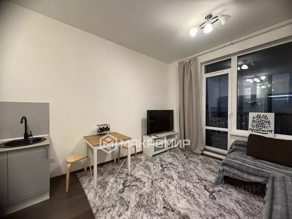 Студия Санкт-Петербург ул. Ультрамариновая, 8 (23.4 м) - Фото 1