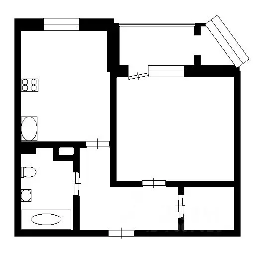 1-к кв. Московская область, Видное ул. Завидная, 13 (46.0 м) - Фото 2