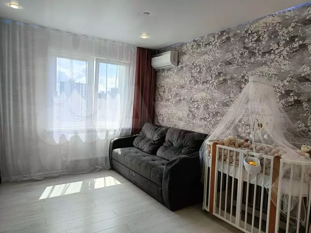 1-к. квартира, 35,9 м, 9/9 эт. - Фото 1