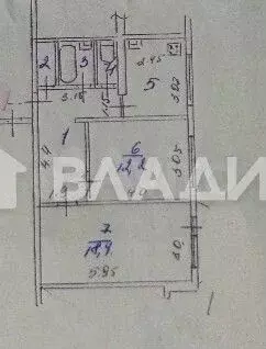 2-к. квартира, 54,2 м, 4/9 эт. - Фото 0
