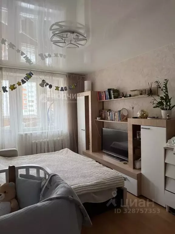 1-к кв. Чувашия, Чебоксары просп. Тракторостроителей, 62 (33.0 м) - Фото 1