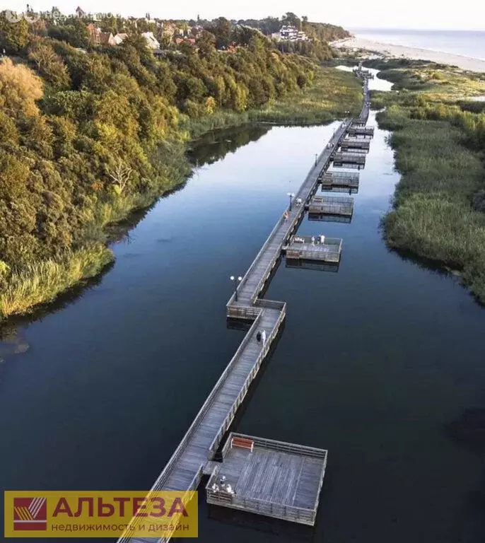 Участок в посёлок городского типа Янтарный, Брусничная улица (8 м) - Фото 0