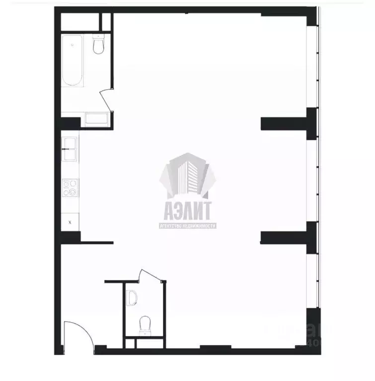 3-к кв. Москва Шмитовский проезд, 39к6 (82.4 м) - Фото 2