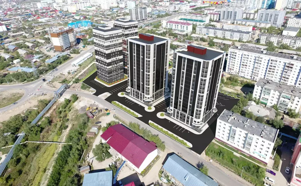 3-комнатная квартира: Якутск, улица Свердлова, 16 (53 м) - Фото 1