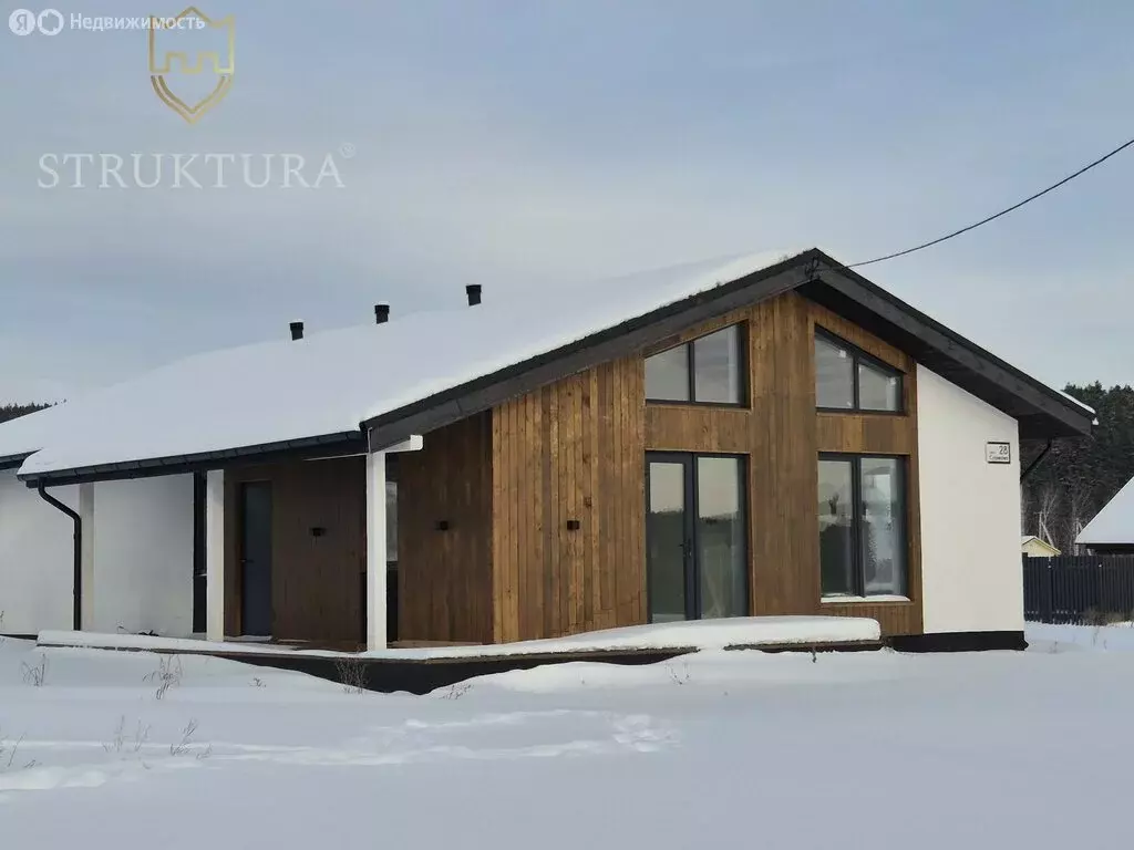 Дом в Свердловская область, Сысертский муниципальный округ, коттеджный ... - Фото 1