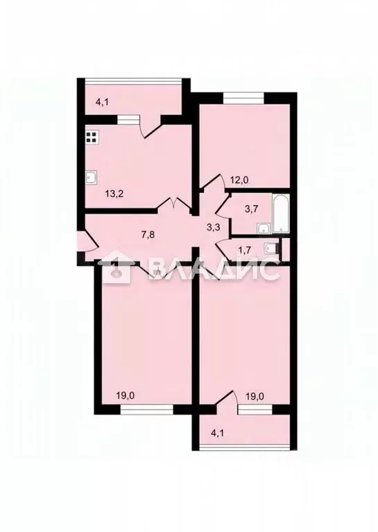 3-к кв. Владимирская область, Владимир ул. Фатьянова, 16 (79.9 м) - Фото 2