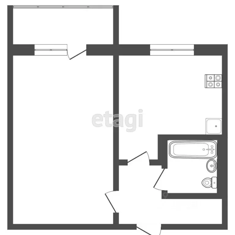 1-к кв. Мордовия, Саранск ул. Тани Бибиной, 3/5 (37.1 м) - Фото 1