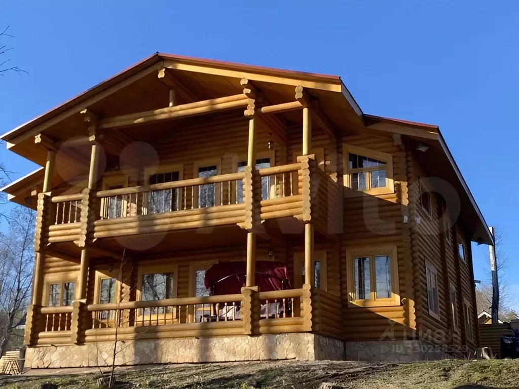 Коттедж в Ленинградская область, Приозерский район, Плодовское с/пос  ... - Фото 0